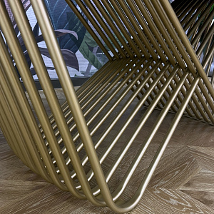 Стол итальянский обеденный Tenso авторская столешница смола  Orion Couture Tonin Casa дизайнерский