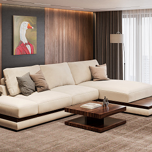 Угловой диван Ферретти (Ferretti), 3920 мм, Рыжий