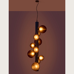 Подвесной светильник Aromas del Campo Lera Lera gold/opal C1323+Aged gold/Opal