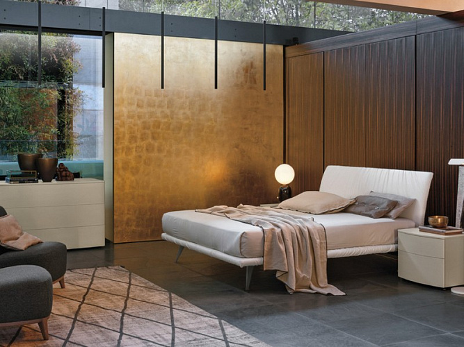  Итальянская двуспальная кровать STROPICCIO , фото № 1