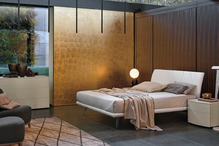  Итальянская двуспальная кровать STROPICCIO , фото № 1