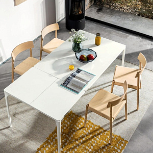 Итальянский Стол обеденный раскладной Silhouette CS4125-R 130. Calligaris.