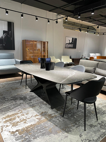  Итальянский обеденный стол SEDIT - BALTIK, керамика премиум amani , фото № 1