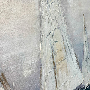 Картина Vele al mattino 150×110
