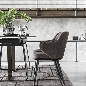 Итальянский Стул Foyer. Calligaris. Дизайн: Edi & Paolo Ciani.