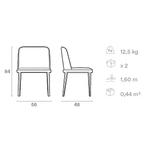Стул Imperial Line Damble Damble terra S03-01 terra