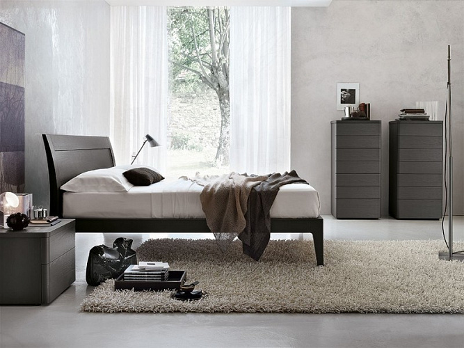  Итальянская деревянная кровать RIVIERA , фото № 1