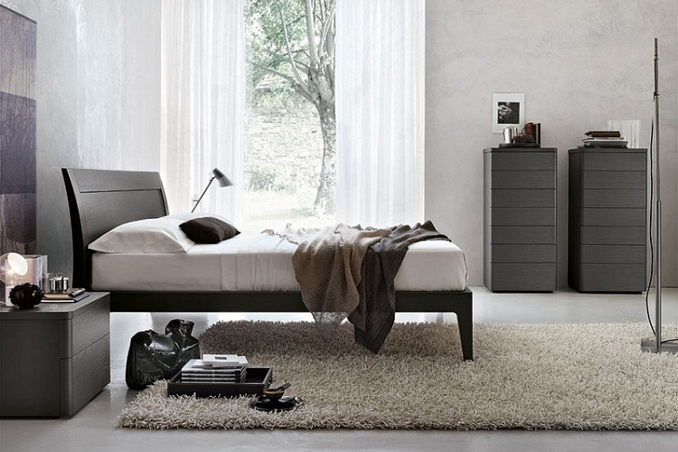  Итальянская деревянная кровать RIVIERA , фото № 1