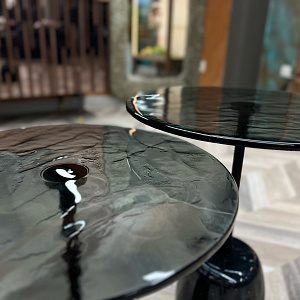 Стол журнальный Sir низкий  nero