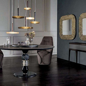 Стол обеденный фиксированный  Pandora 8096FS
Итальянский стол с деревянной столешницей Tonin Casa