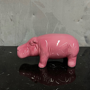 Фигурка Hippo mini fuxia Q451/M FUХ40