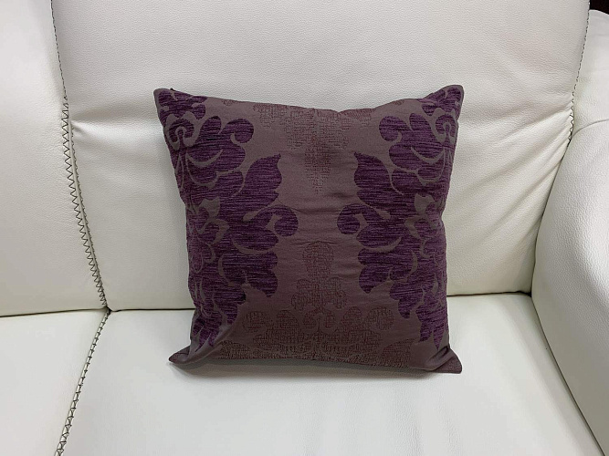  Подушка декоративная бархатная   итальянская цветочный орнамент , фото № 1