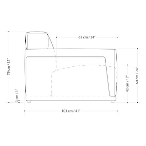 Диван модульный Dorian