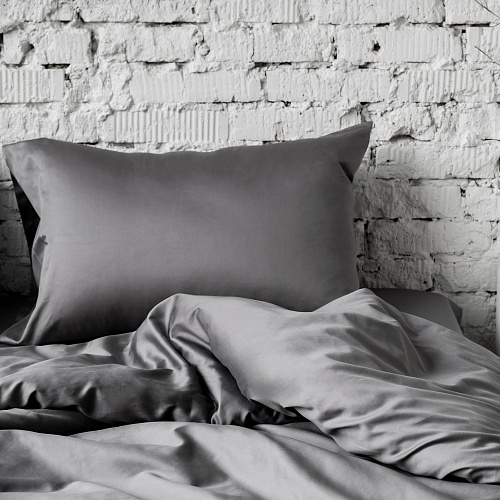  Комплект постельного белья Сатин Easy art.DGrey , фото № 1