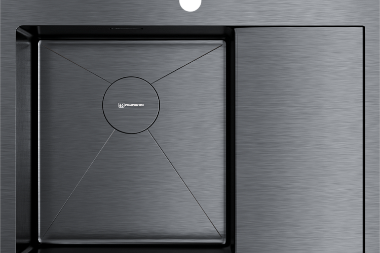  Мойка Omoikiri Akisame 65-L-GM , фото № 3