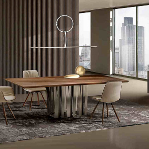 Стол обеденный фиксированный Narciso Legno