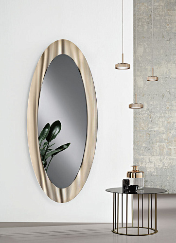  Зеркало Enea овальное 167x70 Oro , фото № 1