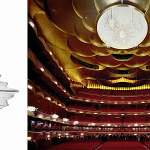 Подвесной светильник LASVIT Metropolitan Opera clear