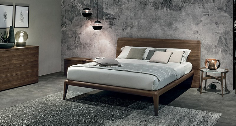  Итальянская деревянная кровать PRADO , фото № 1