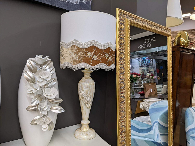  Лампа настольная Mezzaluna Италия , фото № 1