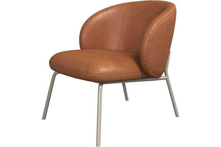  Кресло Princeton - Sienna 5111 Бежевая кожа , фото № 1