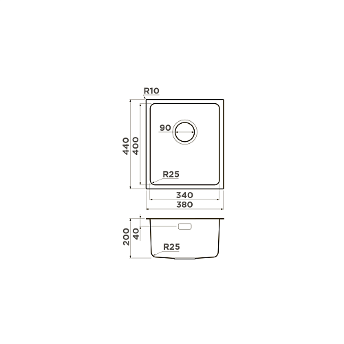  Мойка Omoikiri Tadzava 38-U/I-IN , фото № 2