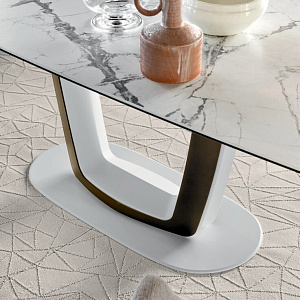 Итальянский Стол раскладной Orbital. Calligaris. 
Стол с поворотной столешницей от Pininfarina.