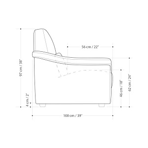 Диван угловой Rock