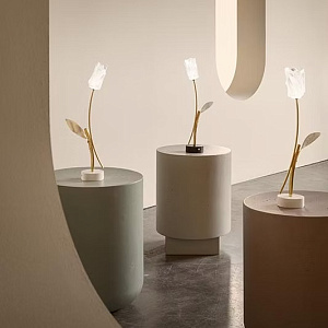 Настольная лампа Slamp Tulip Battery white