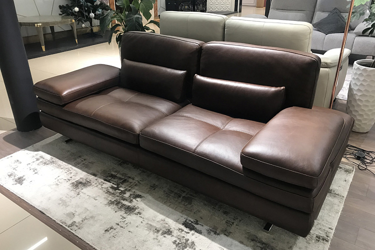  Диван Serena W226 кожа коричневая NicolettiHome , фото № 1