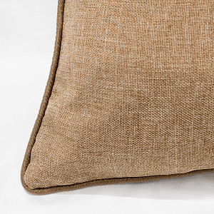 Подушка декоративная бежевая HP Linen 