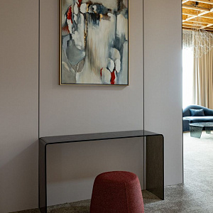 Итальянская стеклянная консоль BRIDGE 125см от SOVET