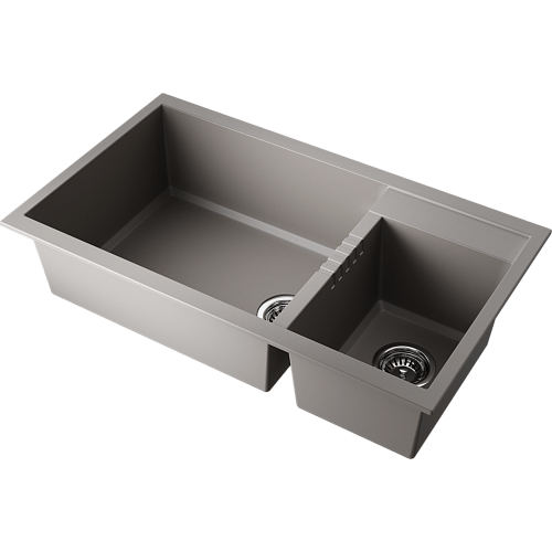  Мойка Omoikiri Tedori 86-2-LB-GR , фото № 1