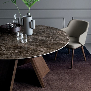 Итальянский Стол обеденный фиксированный ICARO. Calligaris.