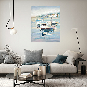 Картина Fishing trip 80×100 см