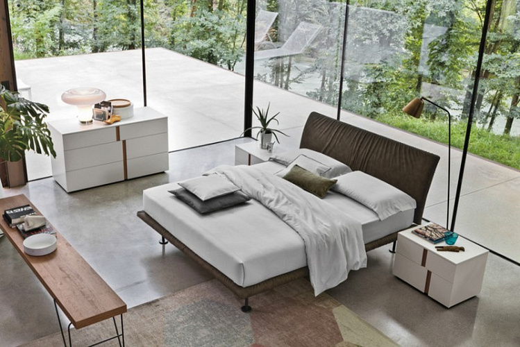  Итальянская двуспальная кровать STROPICCIO , фото № 2