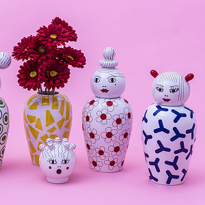 Ваза Seletti Canopie Pepa