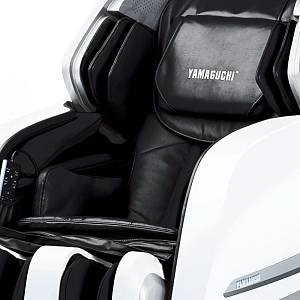 Массажное кресло Yamaguchi Axiom YA-6000 White-Black