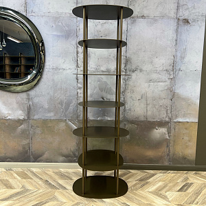 Итальянская дизайнерская из металла Этажерка стеллаж Oasi Tonin Casa Италия