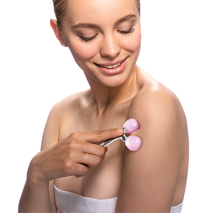 Роликовый массажер для лица и тела Yamaguchi Face Jade Roller