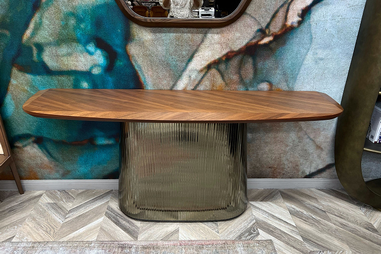  Консоль ADONE PLISSE  silk wood , фото № 1