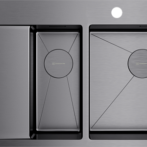 Мойка Omoikiri Akisame 100-2-R-GM