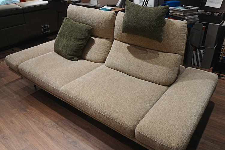  Диван Chamonix W228 светлая ткань NicolettiHome , фото № 1