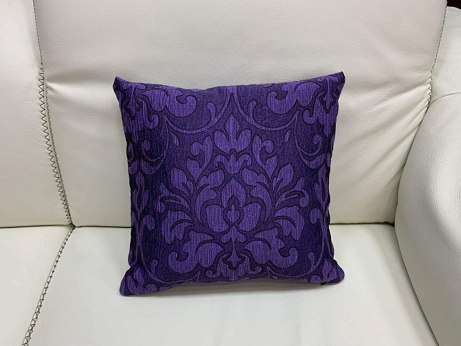  Подушка декоративная  бархатная   итальянская цветочный орнамент , фото № 1