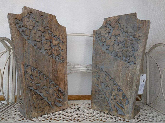  Подставка для бижутерии деревянная с резьбой , фото № 1