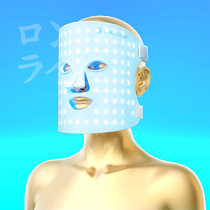 Силиконовая маска для фотоомоложения лица Yamaguchi LED Light Face Mask