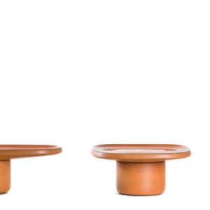 Журнальный стол Moooi Obon Rectangular Low Terracotta