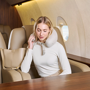 Надувная массажная подушка Yamaguchi Air Travel