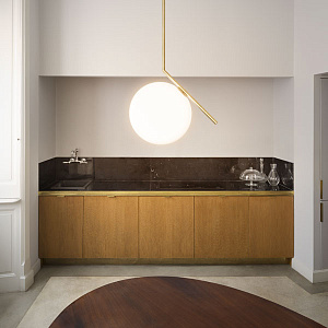 Подвесной светильник Flos Ic Lights IC Lights S2 red burgundy F3176035