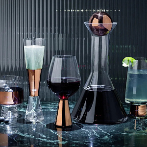Бокал Tom Dixon Tank Tank Wine Copper set of 2 TKT04